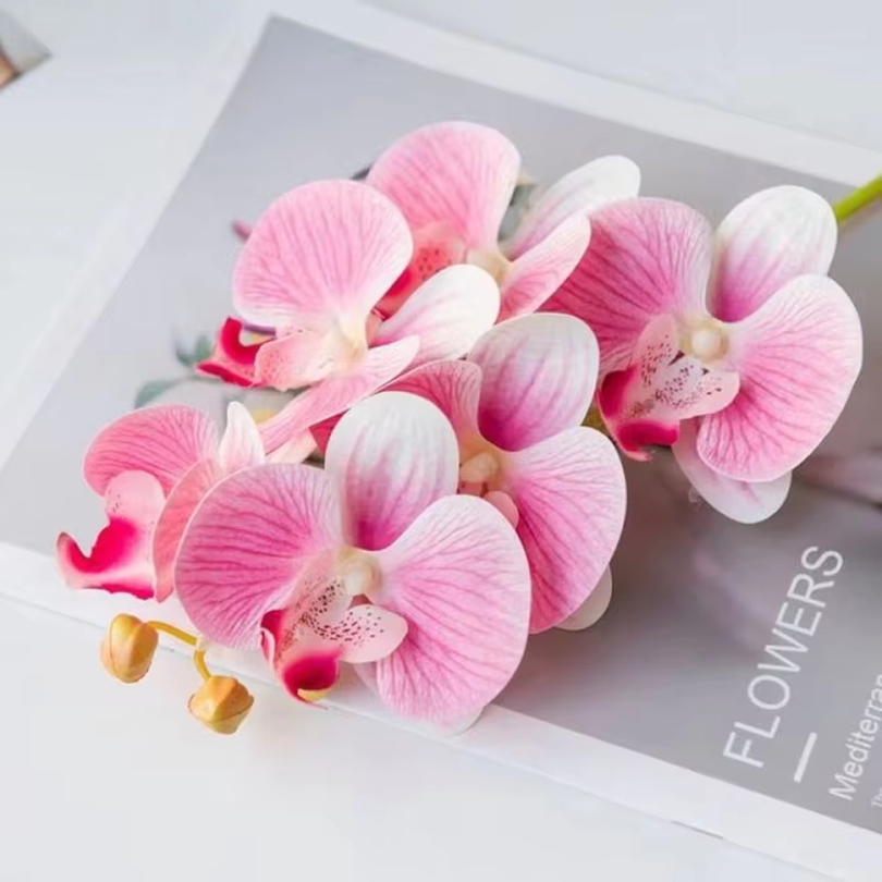 Bonsai Garden Decor - 3D Kunstbloemen Plastic Vlinder Orchidee Thuis