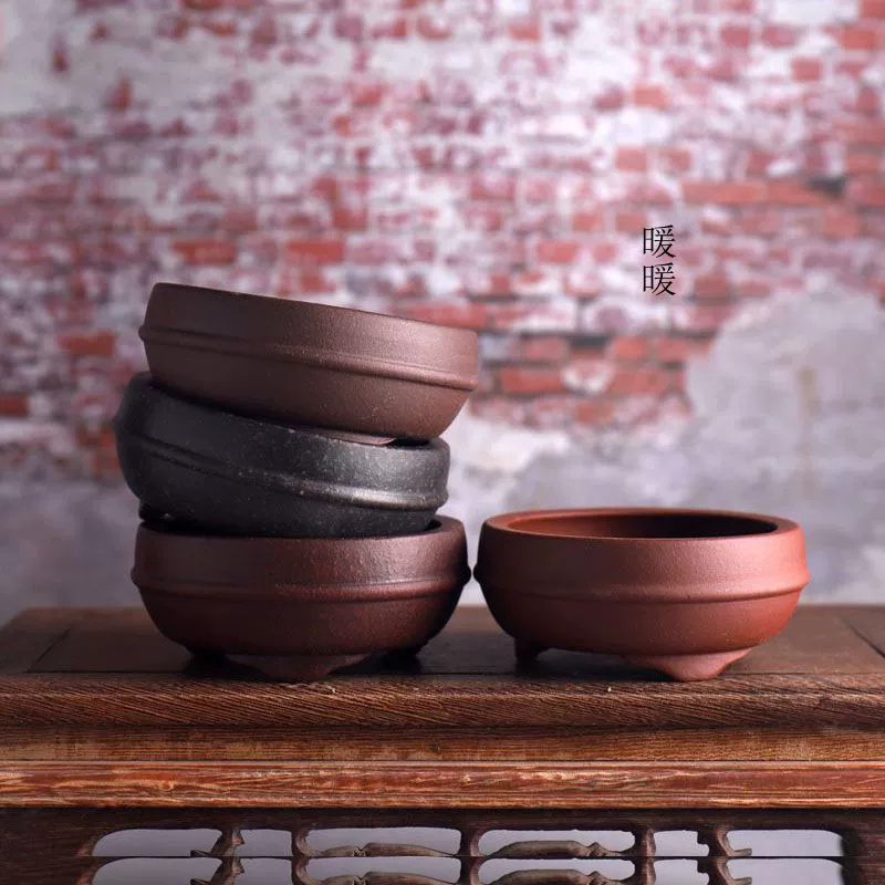 Bonsai Garden Nursery - Keramische Cirkel Taille Bonsai Pot, Traditie