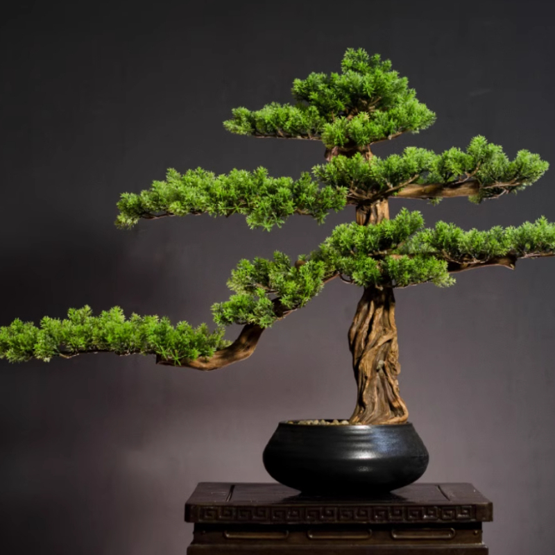 Bonsai Garden Entrance - Thuis gastvrije grenen ornamenten gesimuleerde keramische