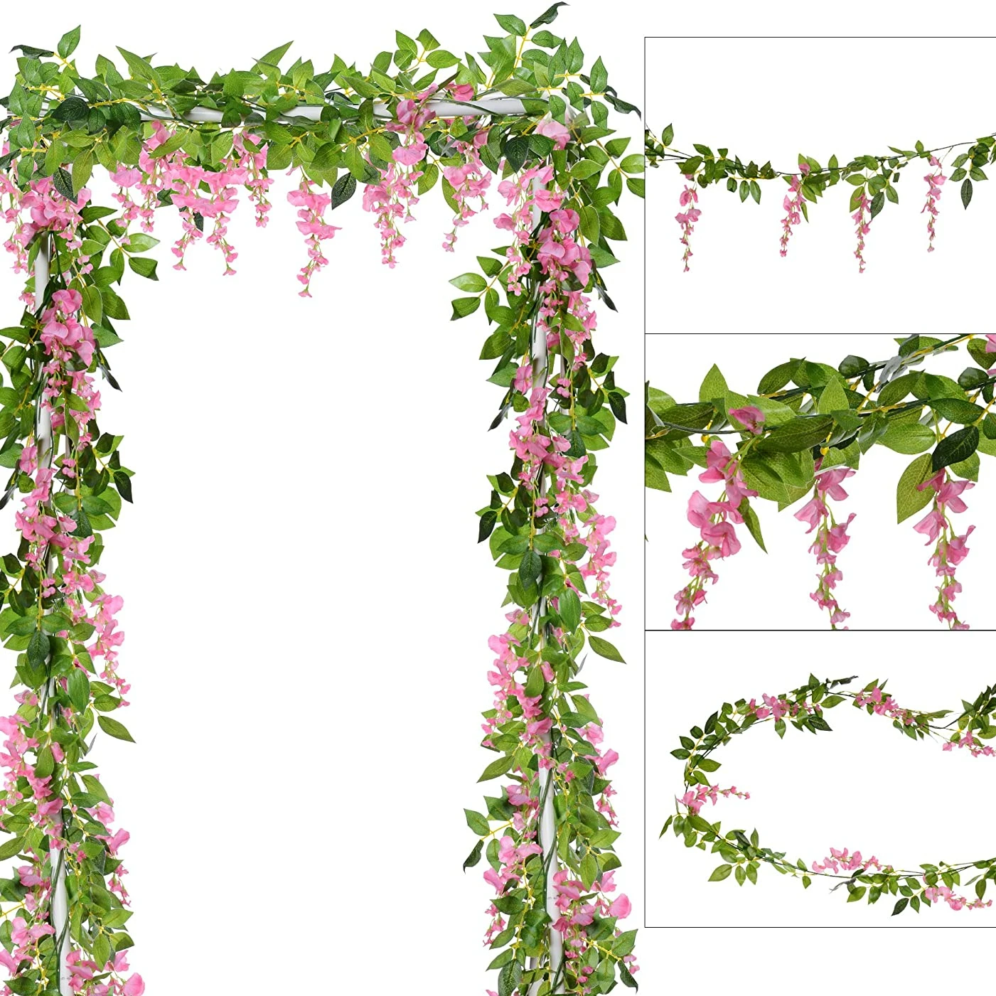 Bonsai Garden Decor - 1,8 m kunstbloemen zijde kunstmatige blauweregen
