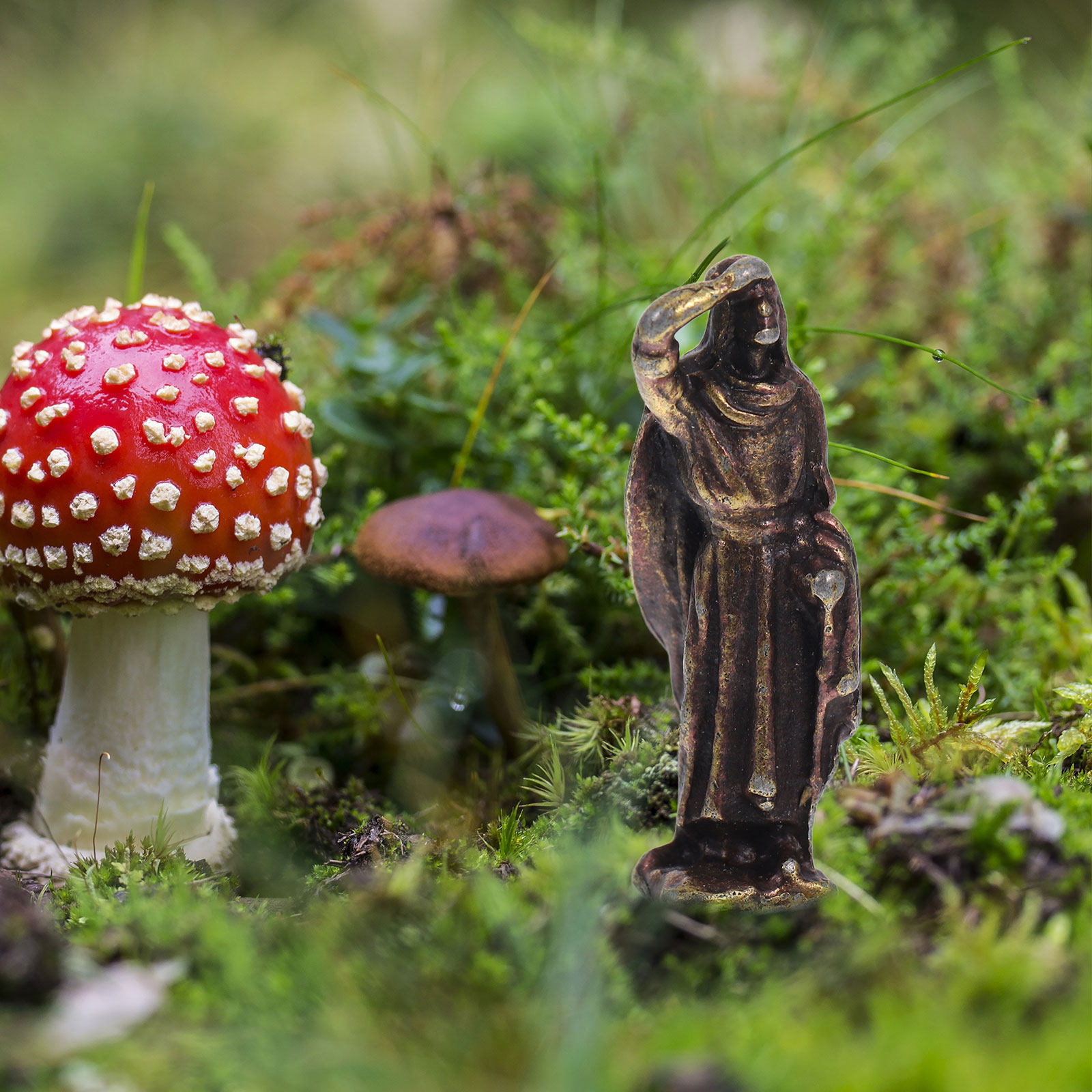 Mini Chinese antieke figuur, m - Bonsai Garden Decor recensie en prijs