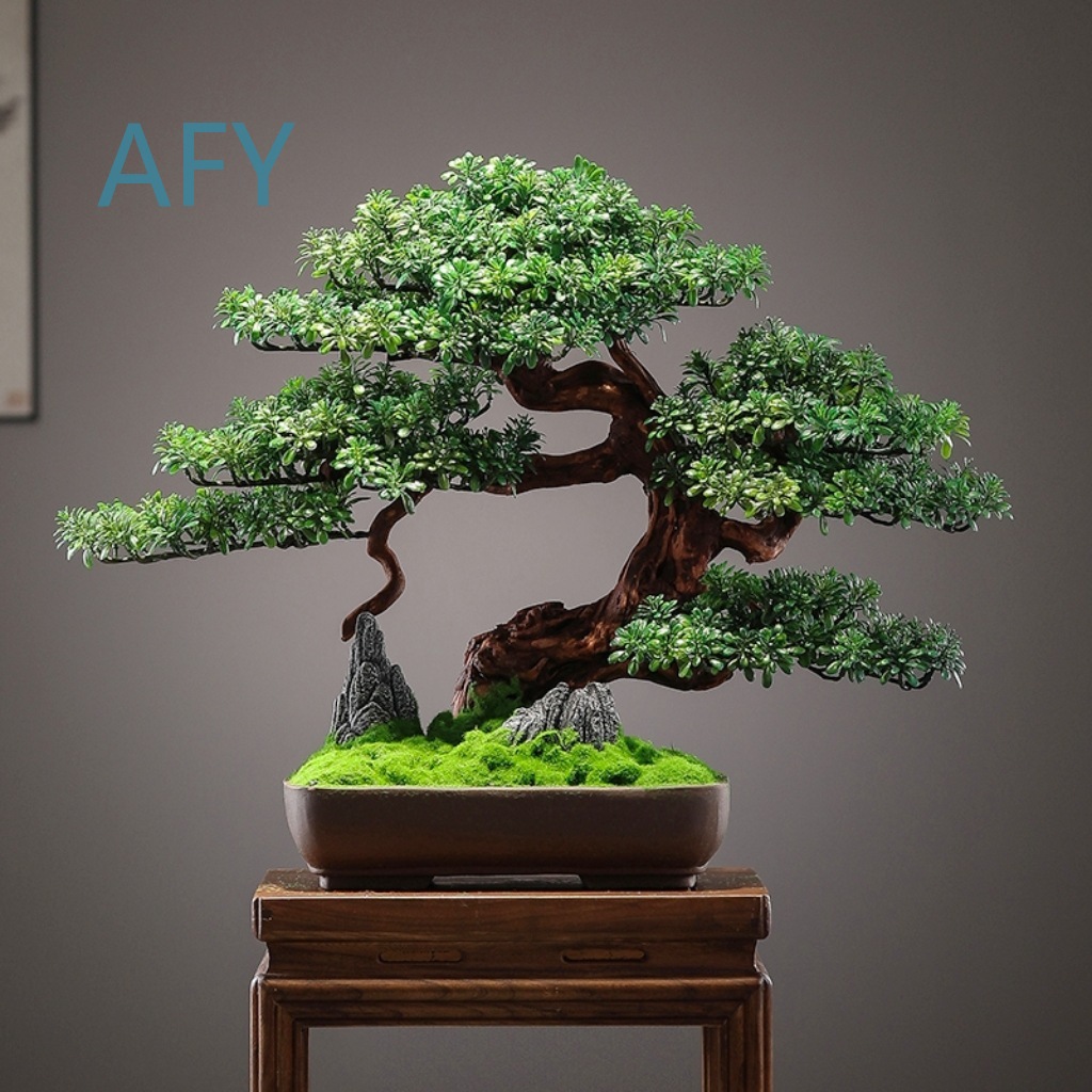 Gesimuleerde dennenbonsai voor - Bonsai Garden Entrance recensie en prijs