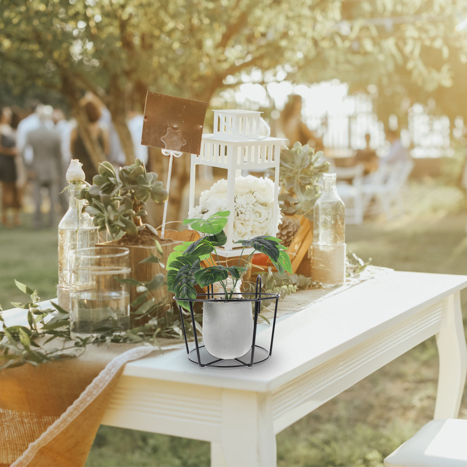 2 stuks ijzeren plantenstandaa - Bonsai Garden Display Stands recensie en prijs