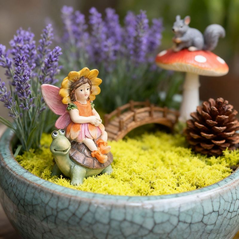 Nieuwe Fee Meisje Rijdt op Sch - Bonsai Garden Entrance recensie en prijs